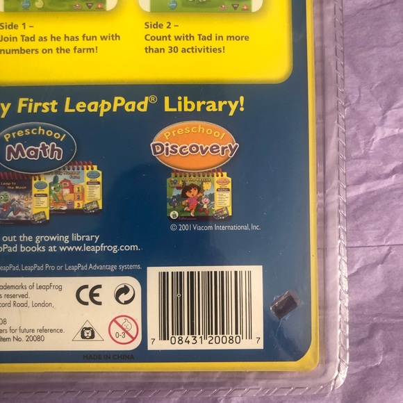 Leap frog leap pad child’s math activity. New and sealed - Picture 11 of 11